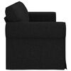 vidaXL Sofa Schwarz Gesamtabmessungen: 245 x 82 x 80 cm (B x T x H)