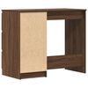vidaXL Schreibtisch Braun Eichen-Optik 90x45x76 cm Holzwerkstoff