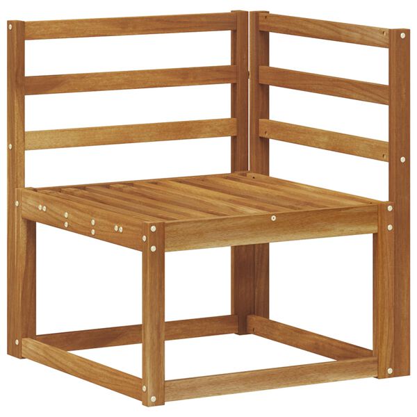 vidaXL Outdoor-Sofagarnitur 7 pcs Natur Massivholz Akazie
