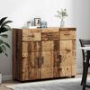 vidaXL Sideboard mit Regal Altholz 88,5 x 30,5 x 73 cm Holzwerkstoff
