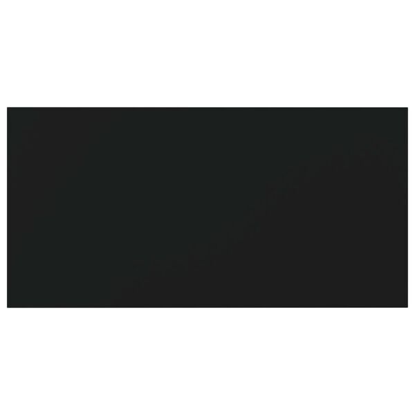 vidaXL B&uuml;cherregal-Bretter 4 Stk. Schwarz 80x40x1,5 cm Holzwerkstoff