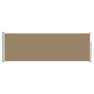 vidaXL Ausziehbare Seitenmarkise 300 x 100 cm Polyester Rechteckig