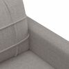 vidaXL 2-Sitzer-Sofa Taupe 140 cm Stoff