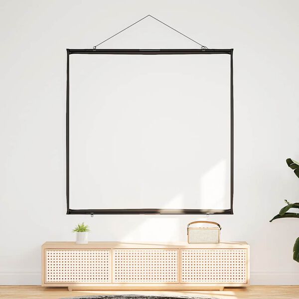 vidaXL Beamer Leinwand Wandh&auml;ngend 72 Zoll 1:1