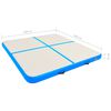 vidaXL Aufblasbare Gymnastikmatte mit Pumpe 200x200x15 cm PVC Blau