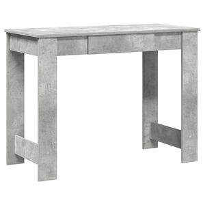 vidaXL Schreibtisch Betongrau 100x45x75 cm Holzwerkstoff
