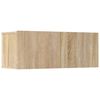 vidaXL 5-tlg. TV-Schrank-Sets Sonoma-Eiche Holzwerkstoff