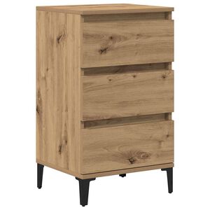 vidaXL Nachttisch Artisan-Eiche 45 x 35 x 44 cm Holzwerkstoff