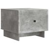 vidaXL Couchtisch Betongrau 49 x 50 x 40 cm Holzwerkstoff