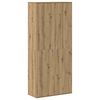 vidaXL Highboard Eiche handwerklich 80 x 35 x 180 cm Holzwerkstoff