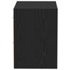 vidaXL Schwebendes Regal 2 pcs Schwarz 40 x 28,5 x 40 cm Holzwerkstoff