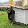 Ferplast Hundeh&uuml;tte Villa 70 Grau 73 x 59 x 53 cm 87253099