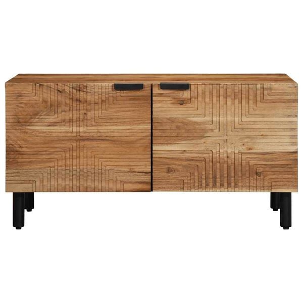 vidaXL Couchtisch 80x50x40 cm Massivholz Akazie