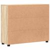 vidaXL Sideboard Sonoma-Eiche 88,5 x 30,5 x 73 cm Holzwerkstoff