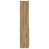 vidaXL Highboard Artisan-Eiche 50x35x180 cm Holzwerkstoff