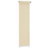 vidaXL Au&szlig;enrollo Creme 65 (B) x 230 (H) cm HDPE