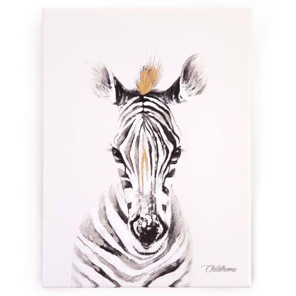 CHILDHOME &Ouml;lgem&auml;lde 30x40 cm Zebra