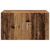 vidaXL Wandschrank Altholz 70 x 42,5 x 40 cm Holzwerkstoff