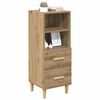 vidaXL Sideboard Artisan-Eiche 34 x 34,5 x 90 cm Holzwerkstoff