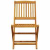 vidaXL 3-tlg. Bistro-Set Klappbar Massivholz Akazie