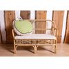 CHILDHOME Kinderbank mit Kissen Montana Rattan