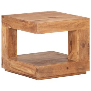 vidaXL Couchtisch 45x45x40 cm Massivholz Akazie