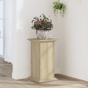 vidaXL Pflanzenst&auml;nder Sonoma-Eiche 33x33x60 cm Holzwerkstoff