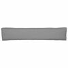vidaXL Palettenkissenset 2 pcs Grau 200 x 40 x 8 cm Oxford-Gewebe
