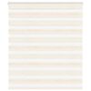 vidaXL Doppelrollo Marmorbeige 130x150cm Stoffbreite 125,9 cm Polyester