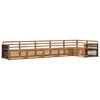 vidaXL Outdoor-Sofagarnitur 6 stk. Natur Massivholz Akazie