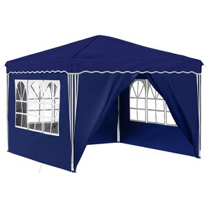 vidaXL Pop-up Partyzelt Blau 288 x 288 x 245 cm Oxford-Stoff