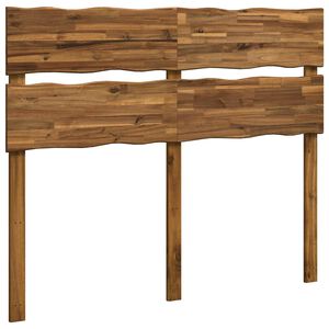 vidaXL Kopfteil mit Live Edge ROSTOCK Natur 160 cm Massivholz Akazie