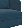 vidaXL Schlafsofa Blau 65 x 80 x 83 cm Samt