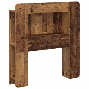 vidaXL Kopfteil-Schrank mit Speicher Altholz Holzwerkstoff