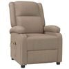 vidaXL Massagesessel Cappuccino Kunstleder