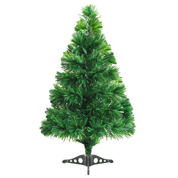 vidaXL K&uuml;nstlicher Weihnachtsbaum Glasfaser 64 cm Gr&uuml;n
