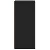 vidaXL Sideboard Schwarz 30x41x93 cm Holzwerkstoff