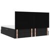 vidaXL Aufbewahrungsbett mit Matratze Schwarz 200 x 200 cm Samt