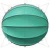 vidaXL Pool-Dome Blau 546 x 516 x 250 cm