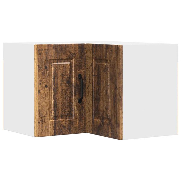 vidaXL K&uuml;chenschrank mit Regal Altholz 57 x 57 x 40 cm Holzwerkstoff