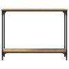 vidaXL Konsolentisch Artisan-Eiche 100 x 22,5 x 75 cm Holzwerkstoff