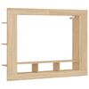 vidaXL TV-Schrank Sonoma-Eiche 152x22x113 cm Holzwerkstoff