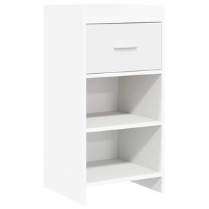 vidaXL Sideboard Wei&szlig; 40 x 36 x 80 cm Holzwerkstoff