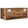 vidaXL TV-Schränke 2 Stk. Altholz-Optik 60x31x25,5 cm Holzwerkstoff