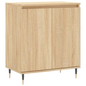 vidaXL Sideboard Sonoma-Eiche 60x35x70 cm Holzwerkstoff