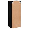 vidaXL TV-Wandschrank Schwarz 40,5x30x102 cm Holzwerkstoff