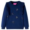 vidaXL Kinder-Sweatshirt Marineblau 128