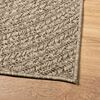 vidaXL Teppich ZIZUR Beige 240x340 cm Jute-Optik Indoor und Outdoor