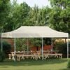 vidaXL Faltzelt Pop-Up 3x6 m Cremewei&szlig;