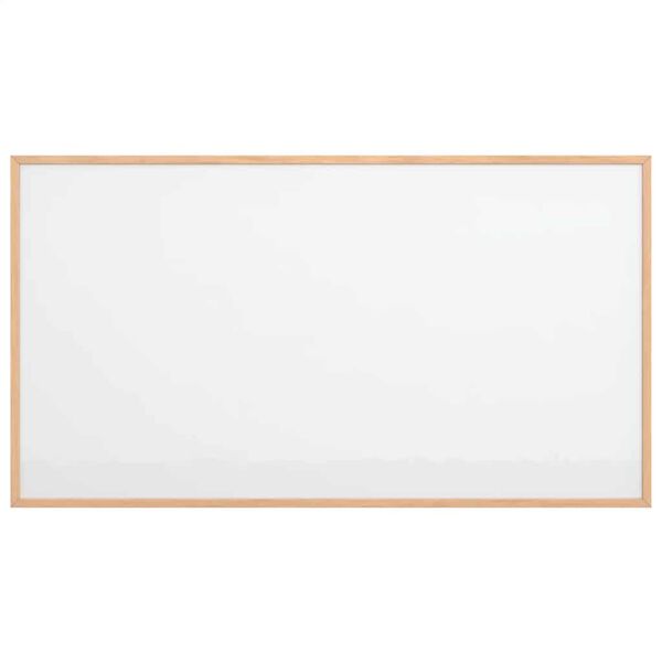 vidaXL Magnetisches Whiteboard mit Rahmen aus massivem Kiefernholz 100 x 55 cm